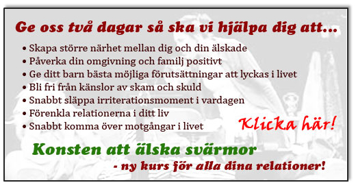 Välkommen att älska svärmor!